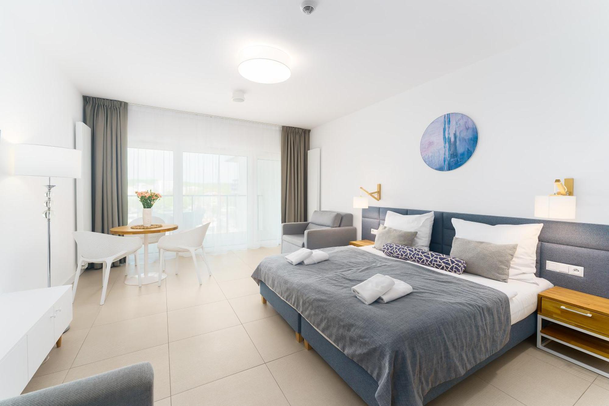 Aquamarina Prima Deluxe Studios With Sea View By Noclegi Renters Misdroy Exterior foto