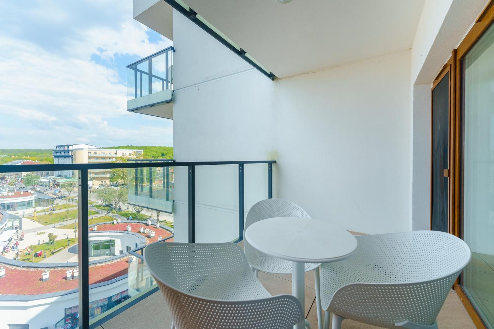 Aquamarina Prima Deluxe Studios With Sea View By Noclegi Renters Misdroy Exterior foto