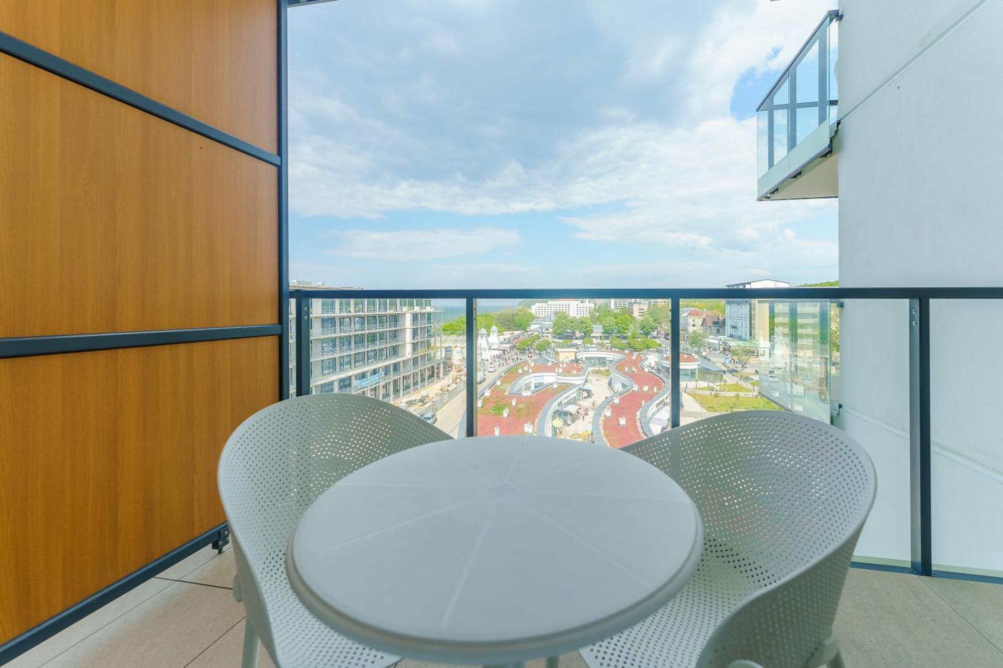 Aquamarina Prima Deluxe Studios With Sea View By Noclegi Renters Misdroy Exterior foto
