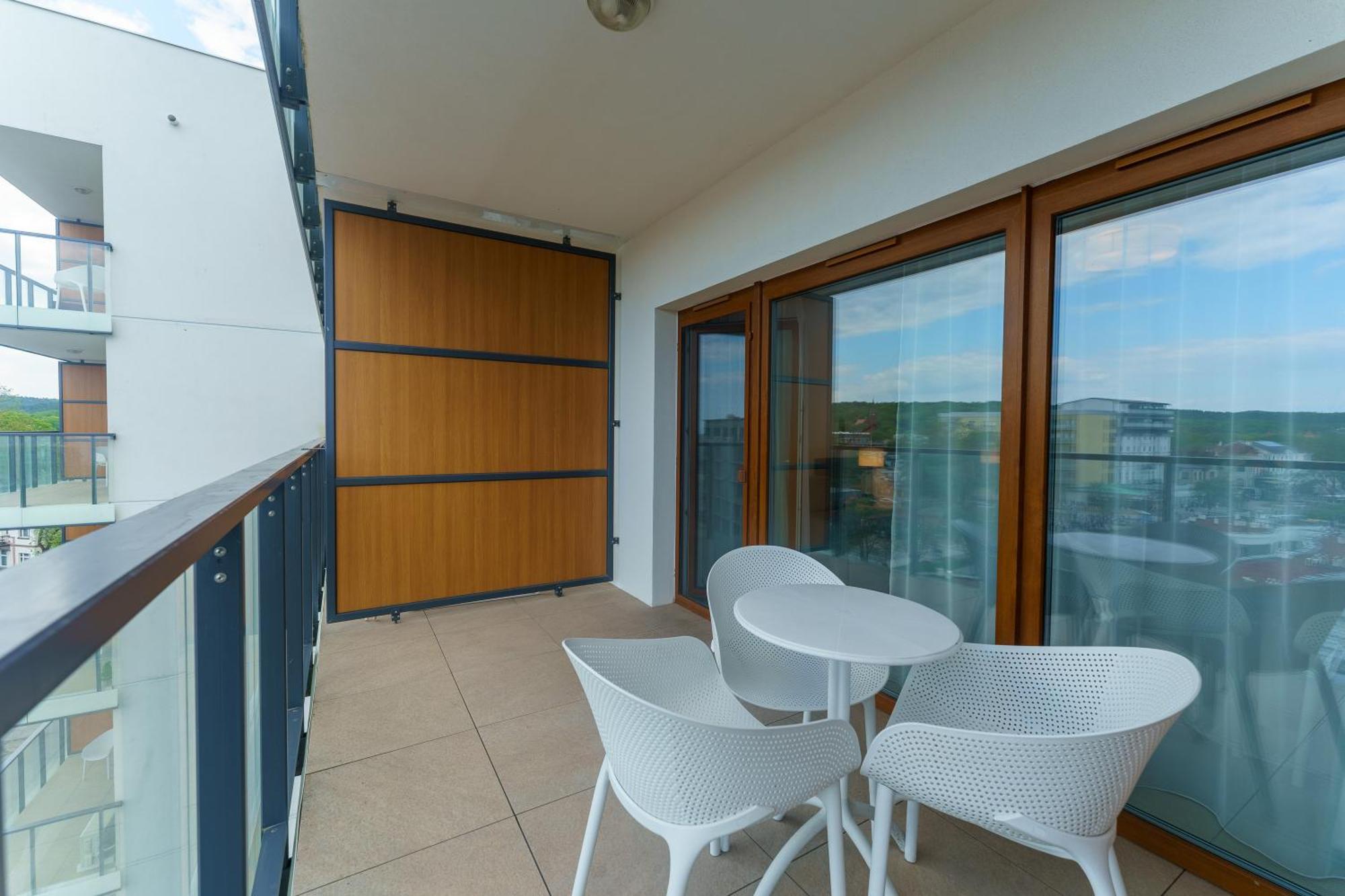 Aquamarina Prima Deluxe Studios With Sea View By Noclegi Renters Misdroy Exterior foto