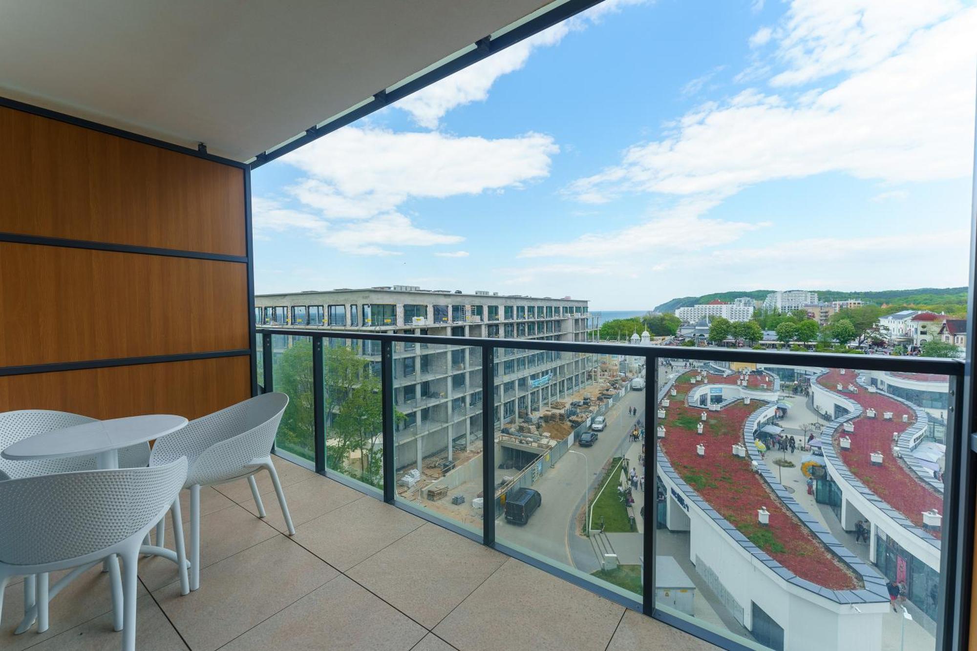 Aquamarina Prima Deluxe Studios With Sea View By Noclegi Renters Misdroy Exterior foto